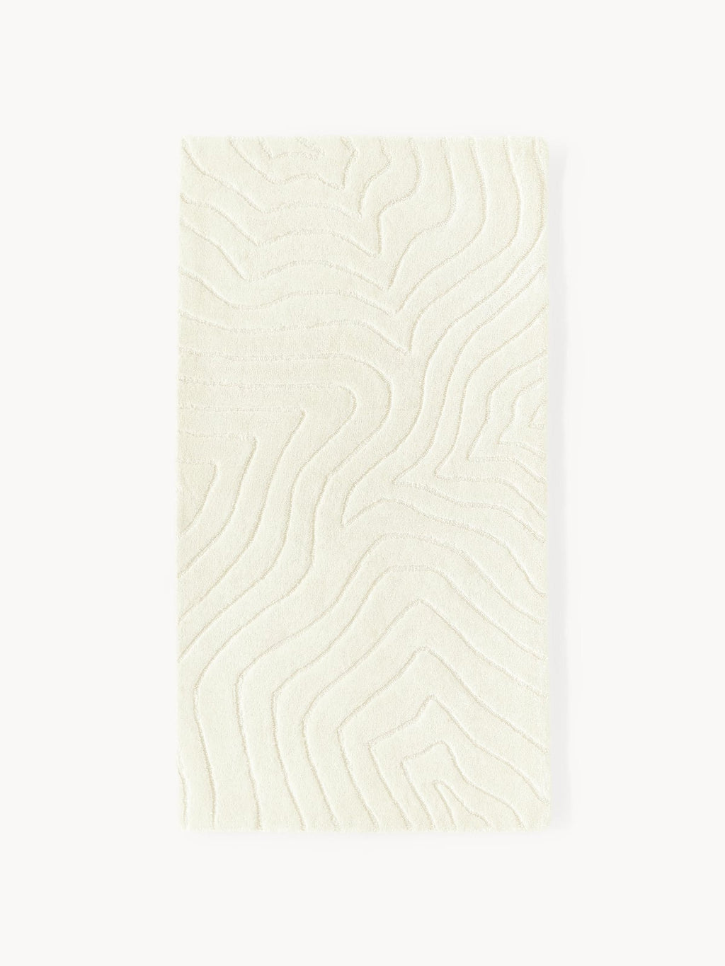 Linton High-Low Wool Rug, Hand-Tufted