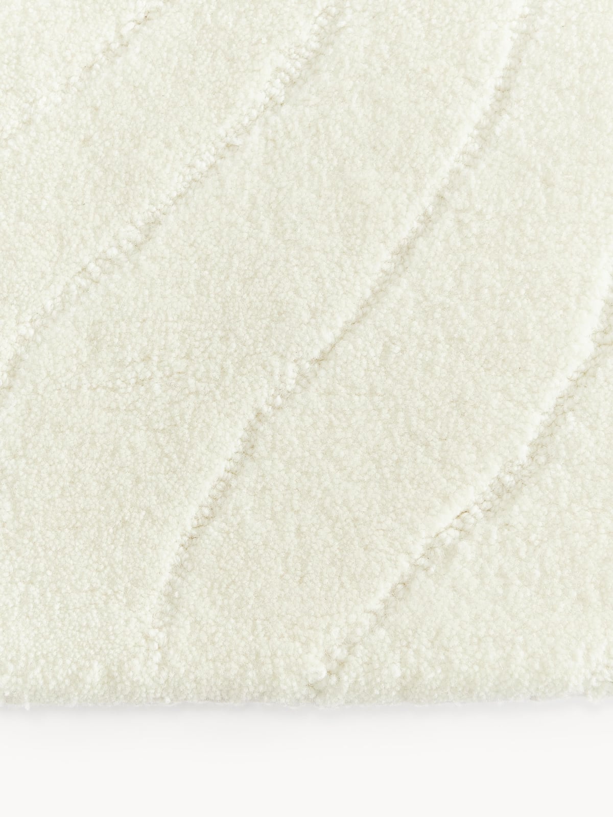 Linton High-Low Wool Rug, Hand-Tufted