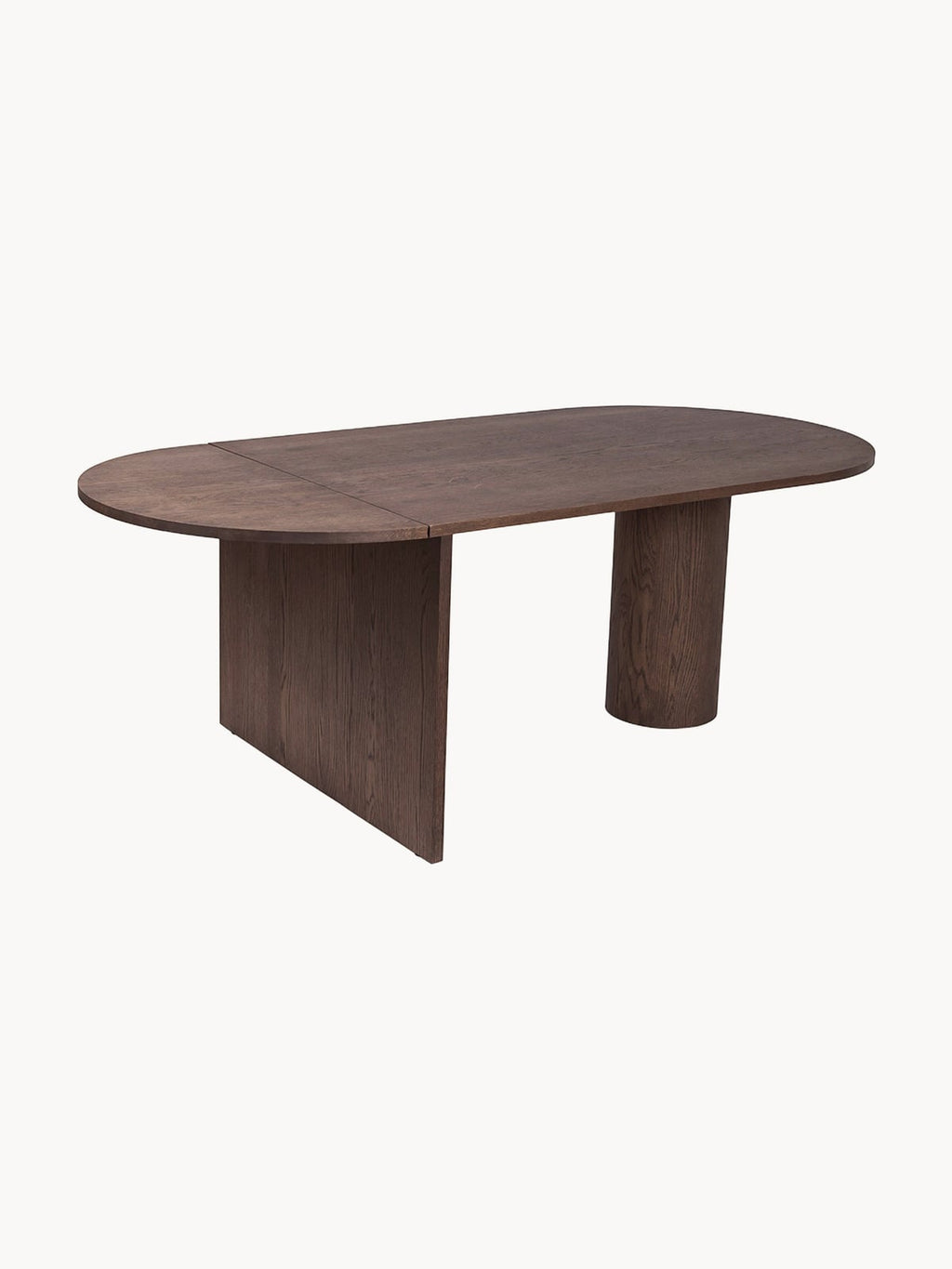 Lowther Extendable Oak Wood Dining Table, 160 - 210 x 100 cm