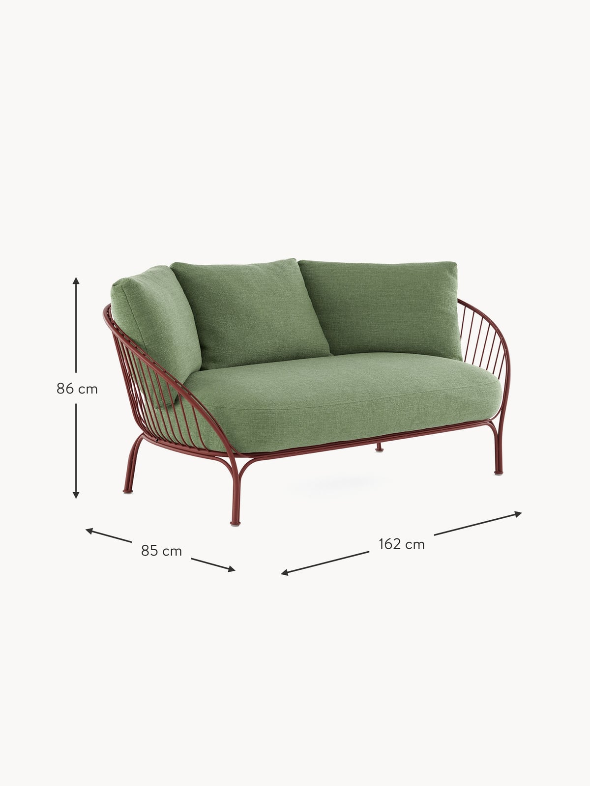 Loxley Garden Lounge Sofa (3-seater)