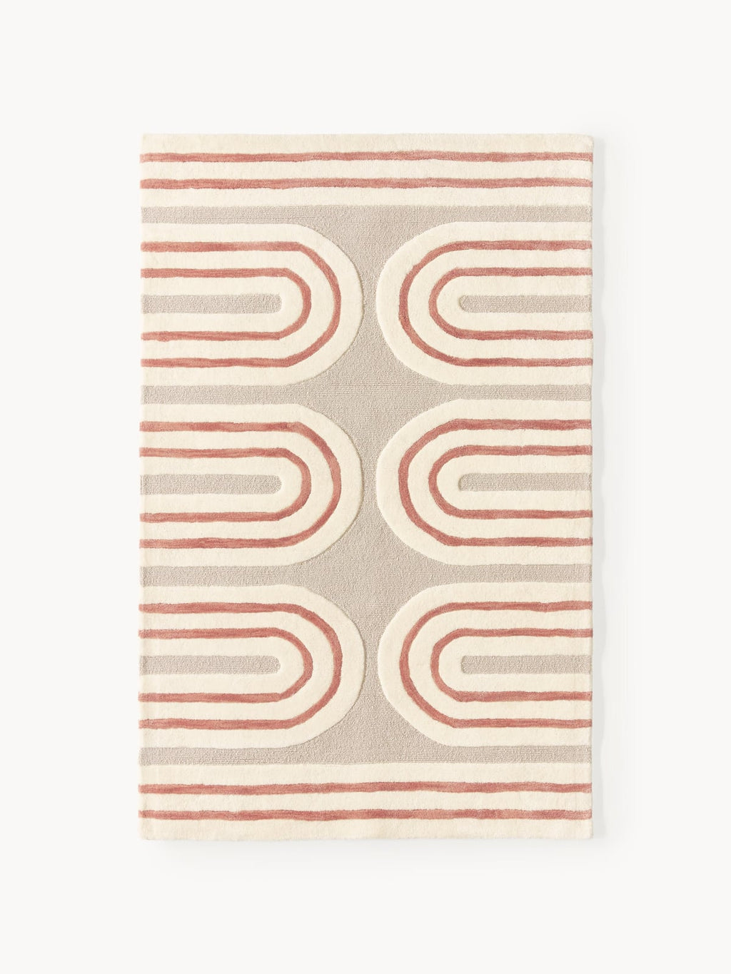 Loxley High-Low Wool Rug, Hand-Tufted