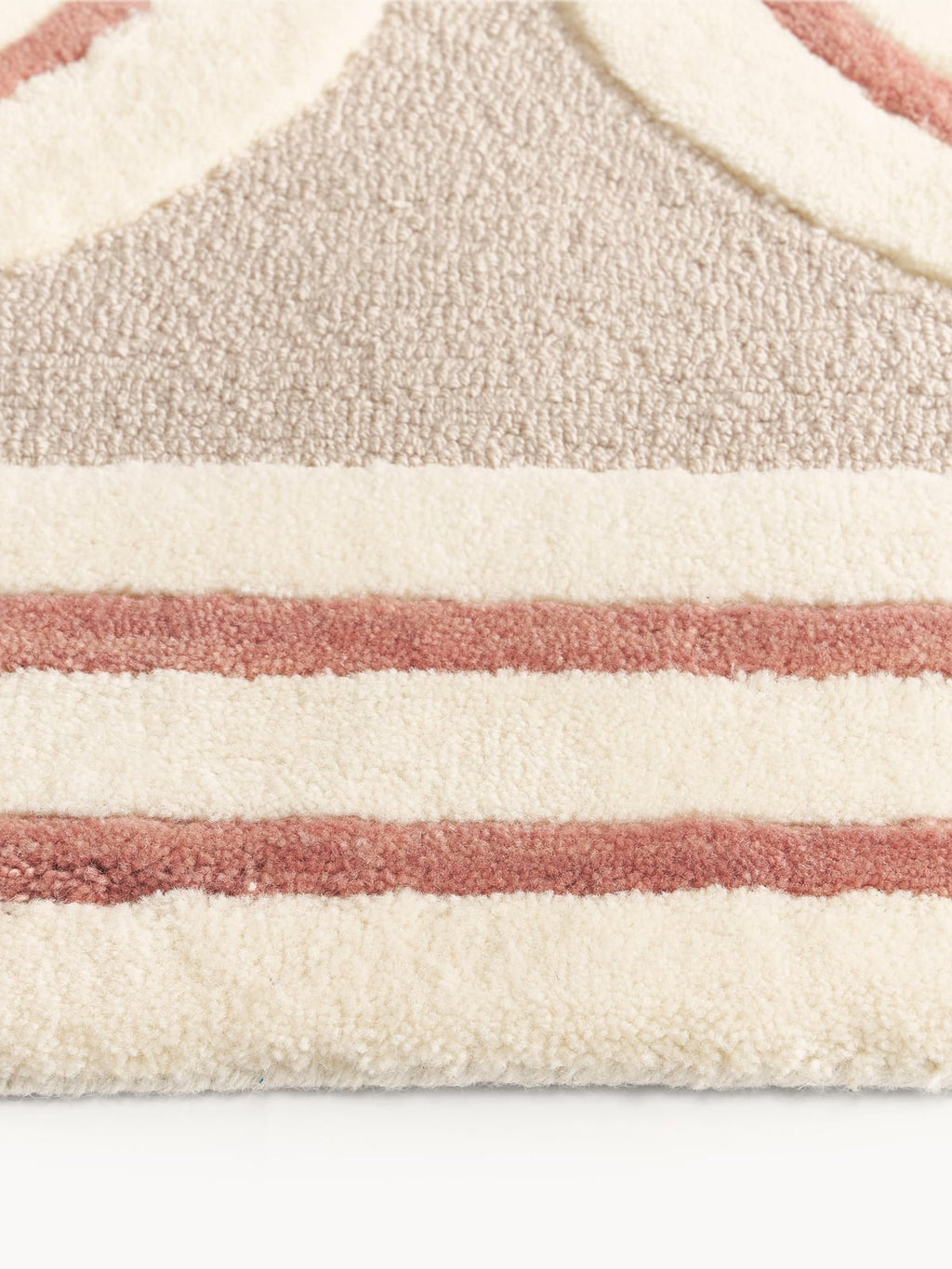 Loxley High-Low Wool Rug, Hand-Tufted