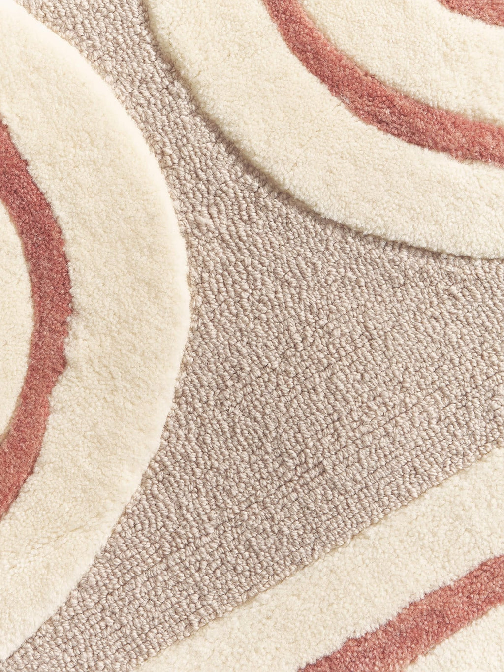 Loxley High-Low Wool Rug, Hand-Tufted