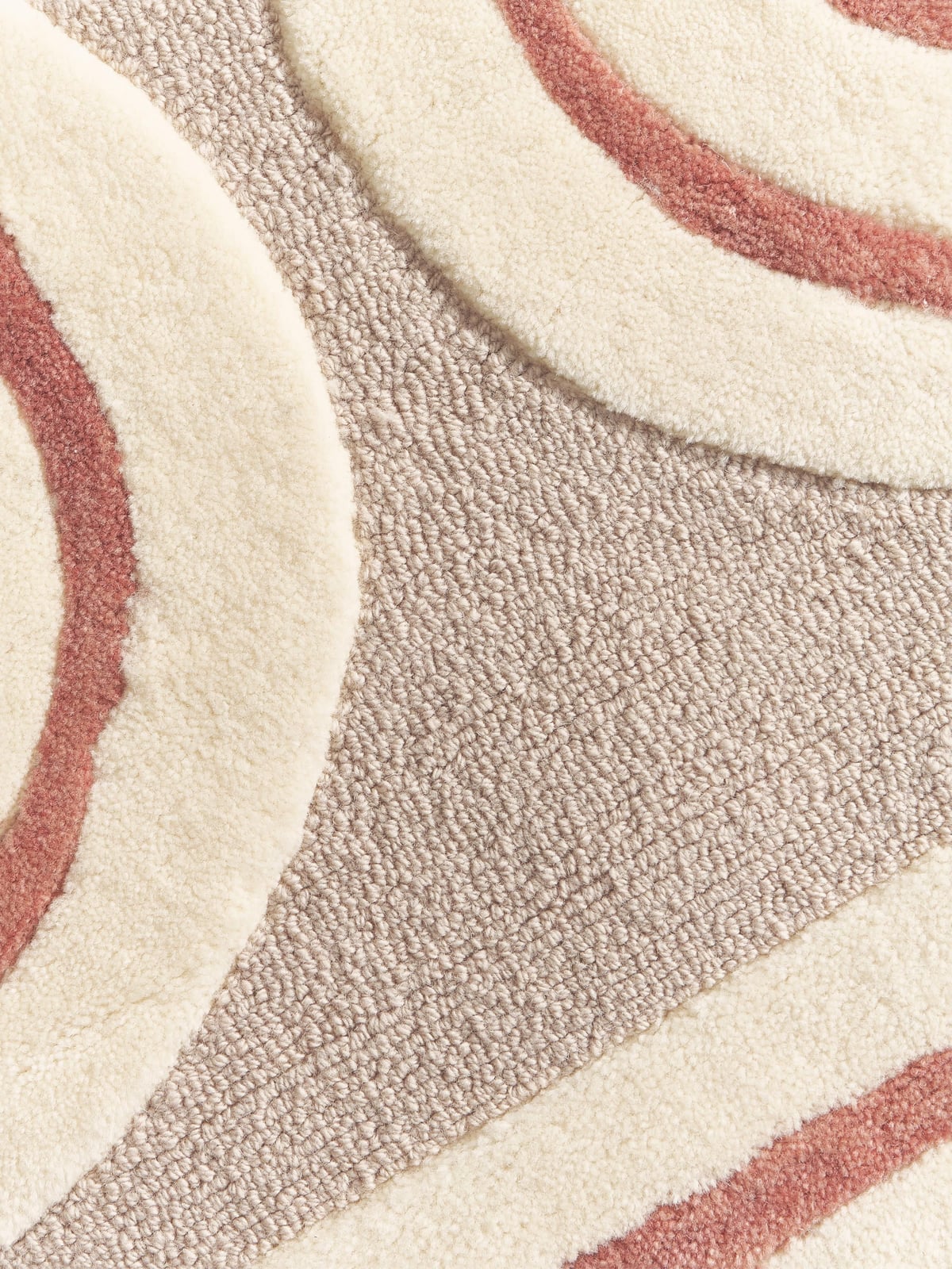 Loxley High-Low Wool Rug, Hand-Tufted