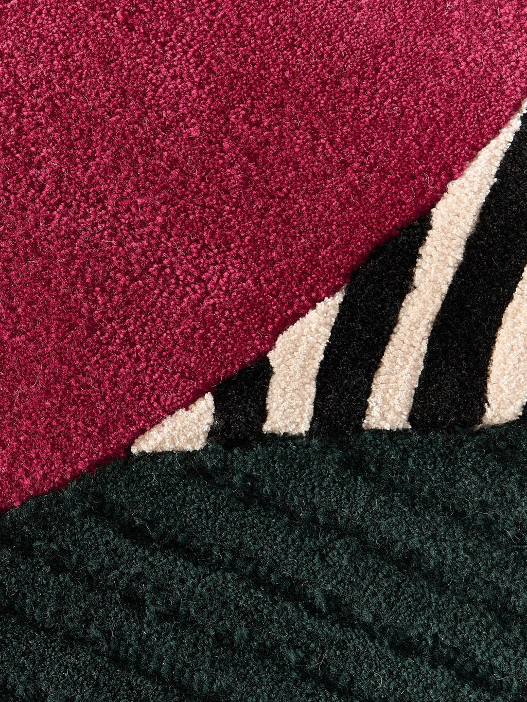 Ludworth High-Low Wool Rug, Hand-Tufted