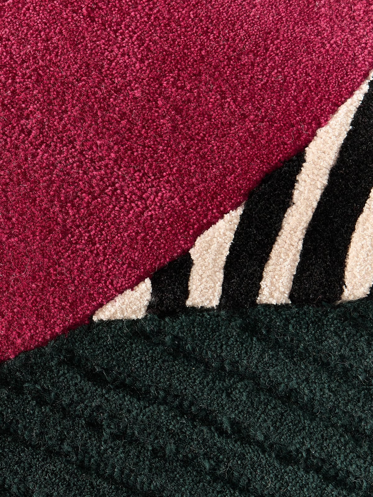 Ludworth High-Low Wool Rug, Hand-Tufted