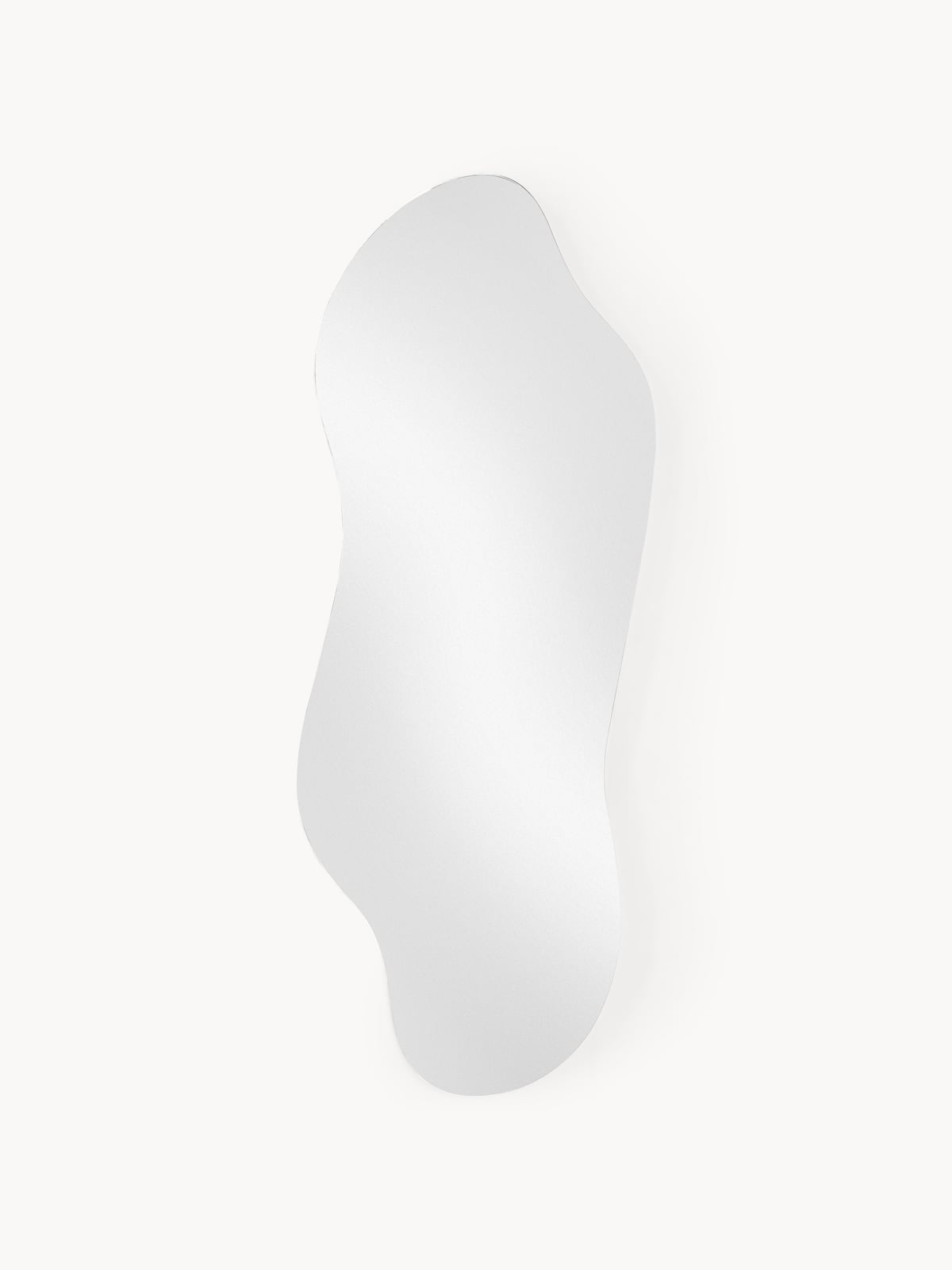 Marchmont Frameless Full-Length Wall Mirror in an Organic Shape
