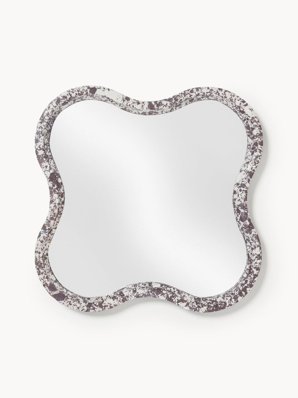 Marchmont Wall Mirror with Engineered Marble Frame