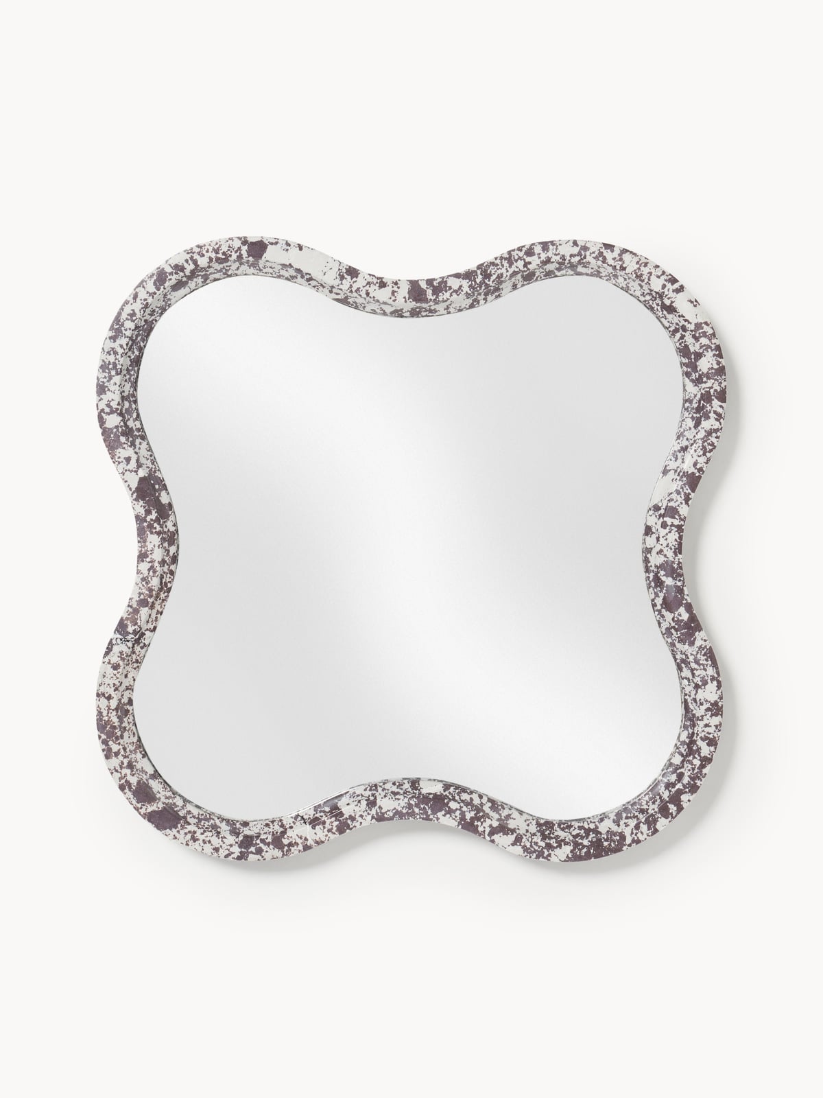 Marchmont Wall Mirror with Engineered Marble Frame