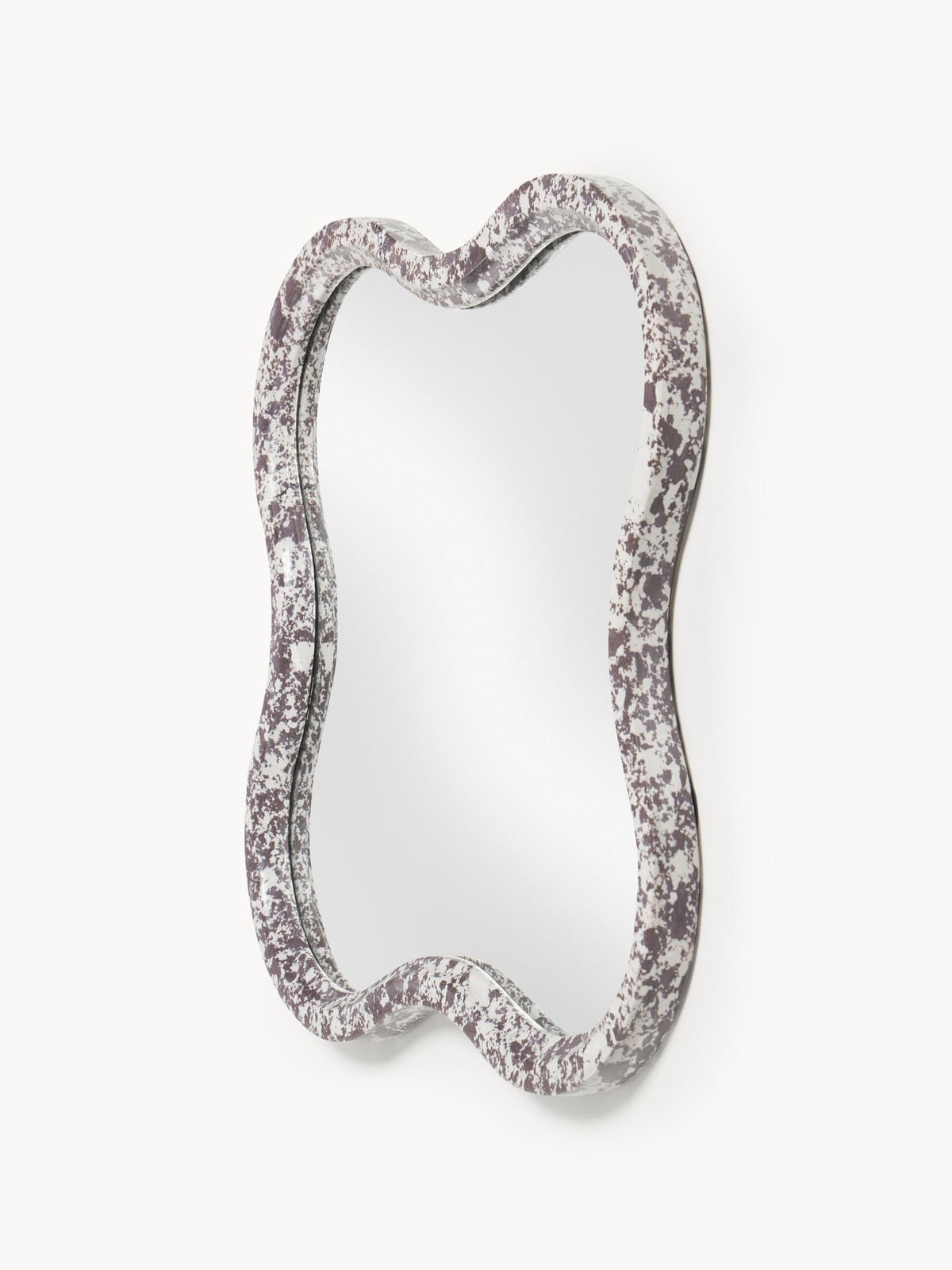 Marchmont Wall Mirror with Engineered Marble Frame