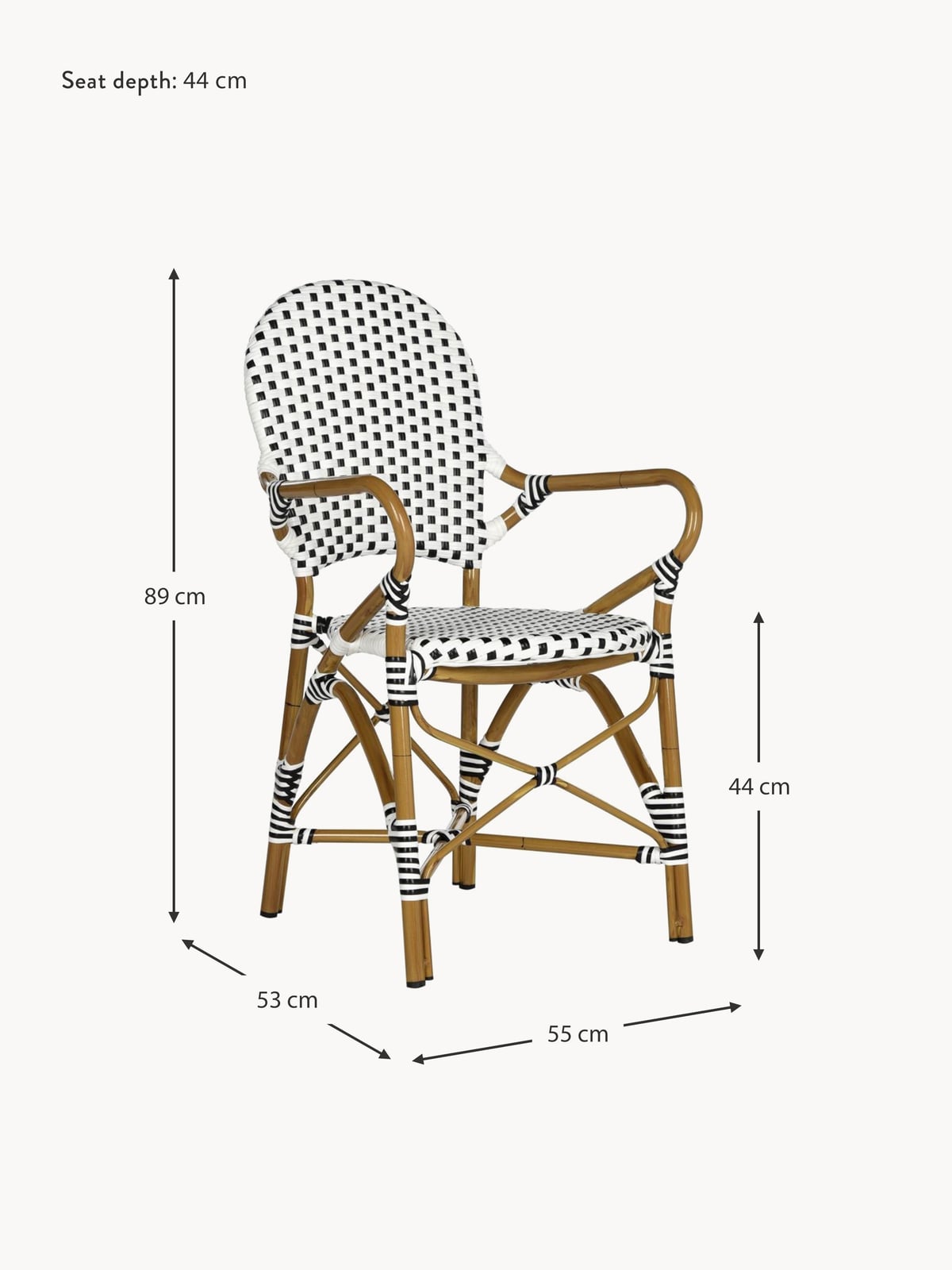 Marlowe Garden Chairs, Set of 2