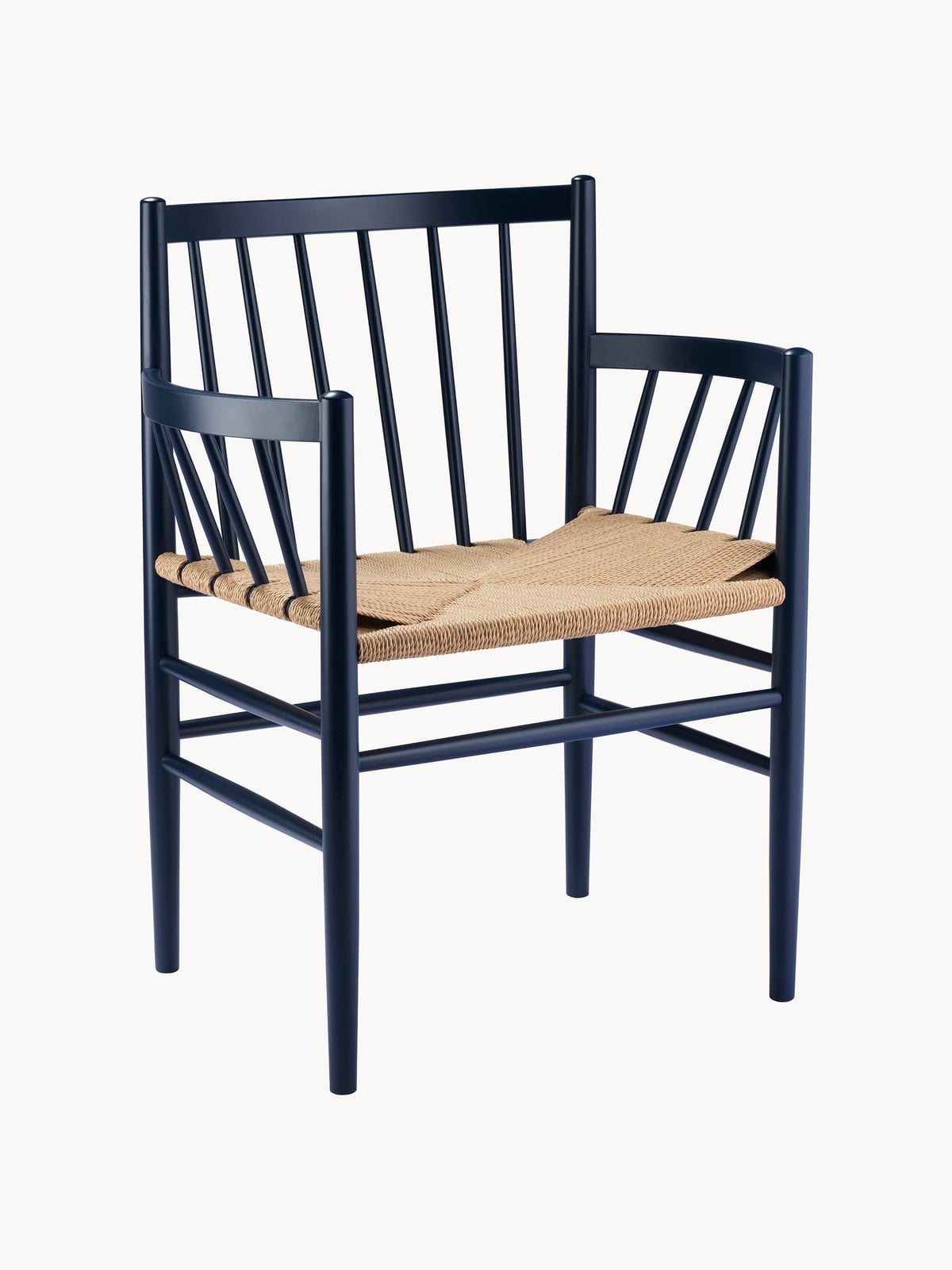 Marlowe J81 Handwoven Beech Wood Armchair