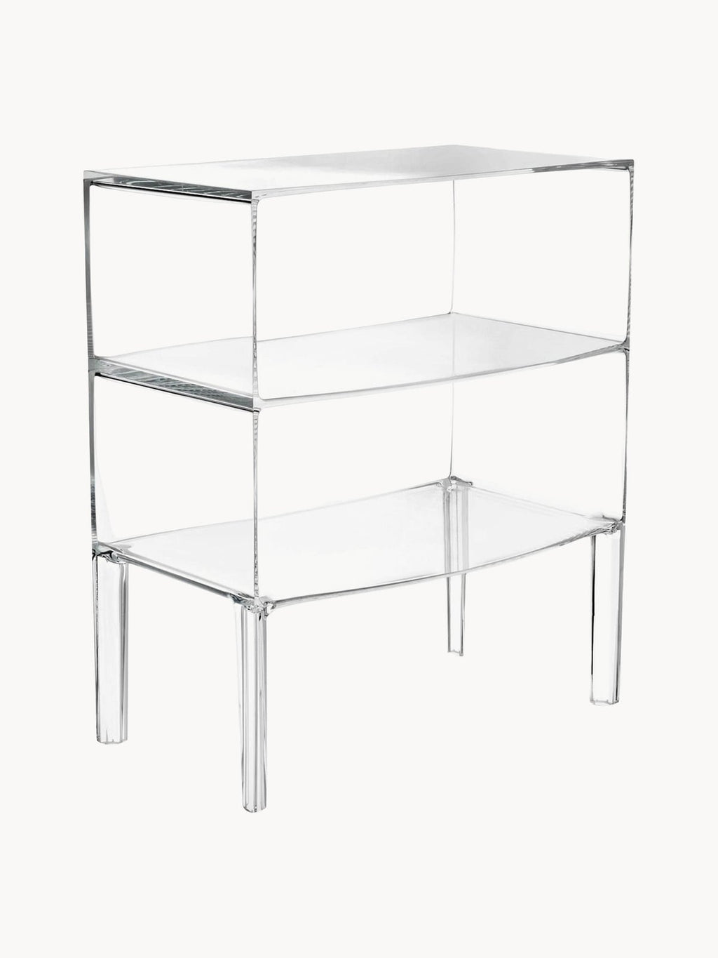 Marlowe Shelving Unit Ghost