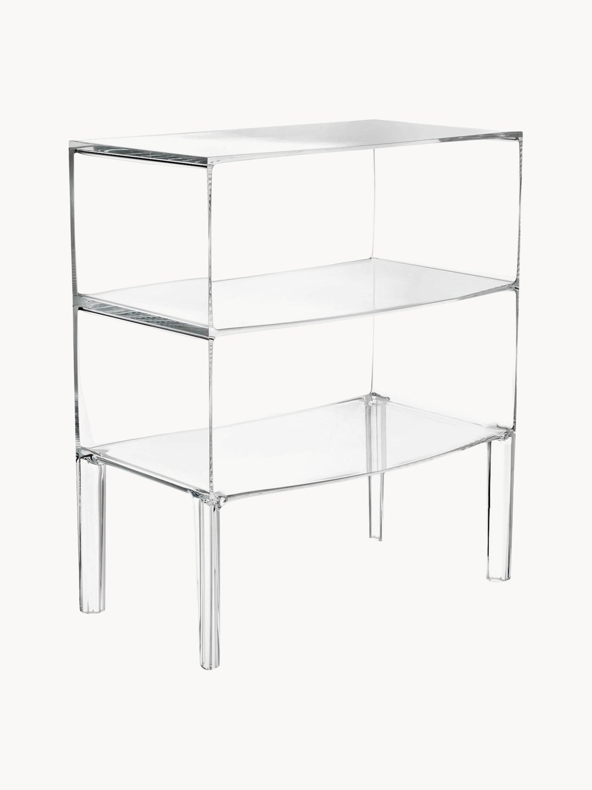 Marlowe Shelving Unit Ghost