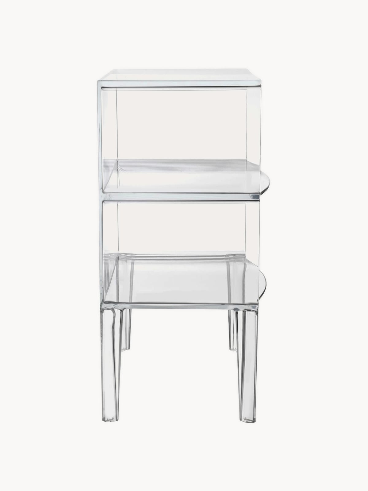Marlowe Shelving Unit Ghost
