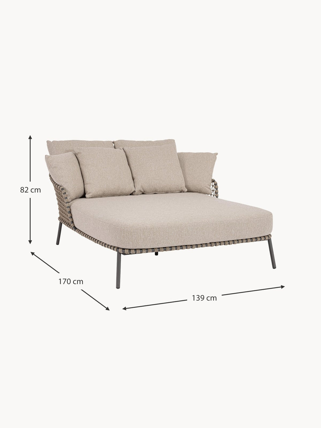 Melsonby Garden Daybed