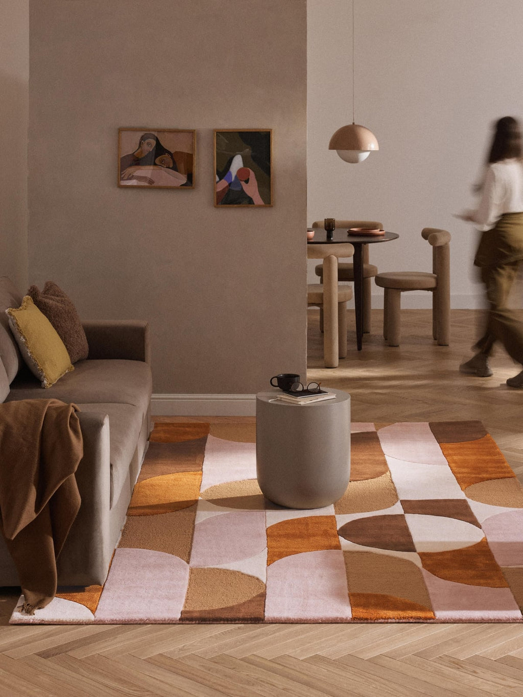 Melsonby Low-Pile Wool Rug