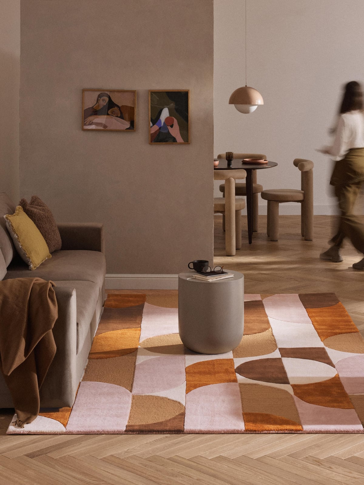 Melsonby Low-Pile Wool Rug
