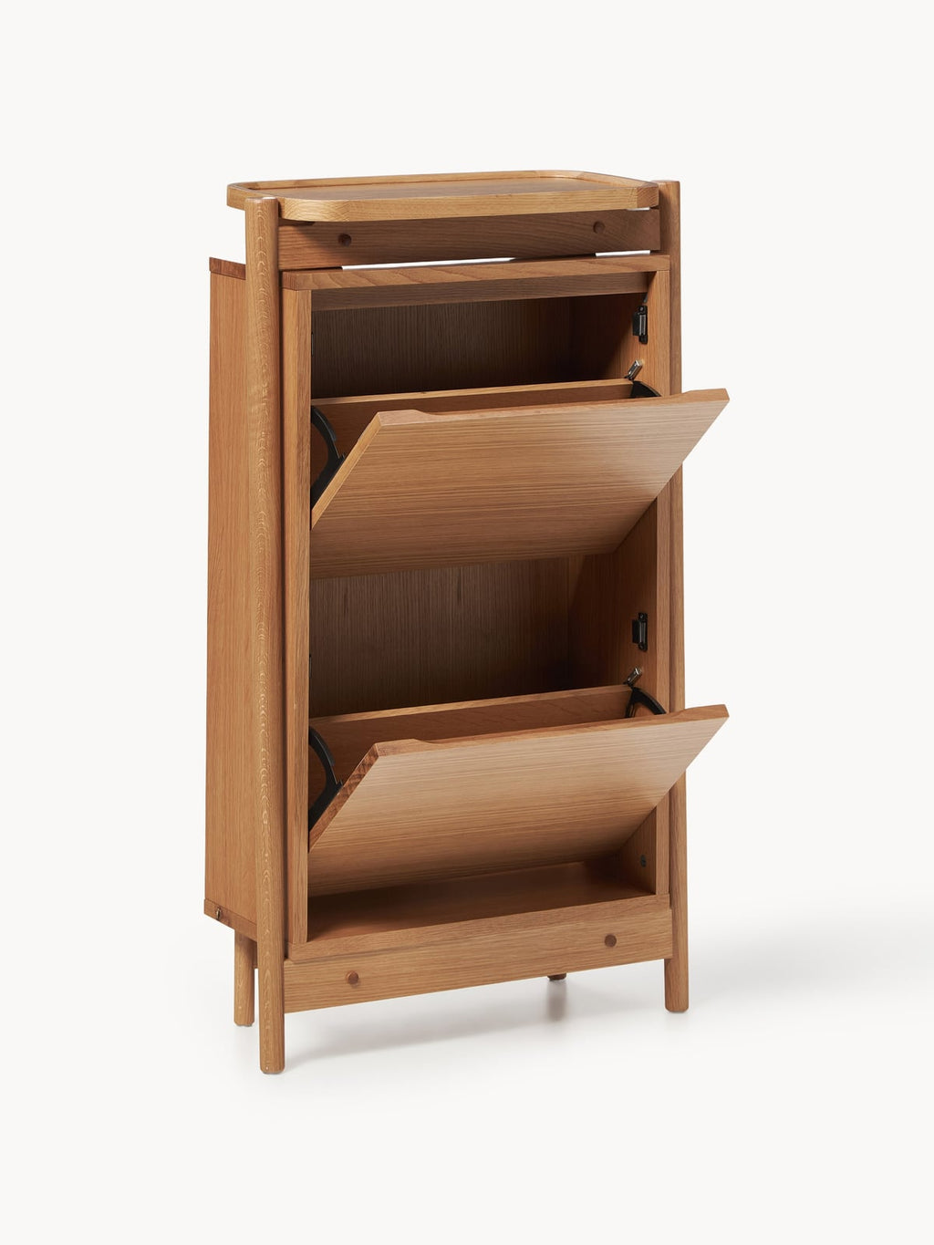 Mereworth Fold Out Wooden Shoe Cabinet