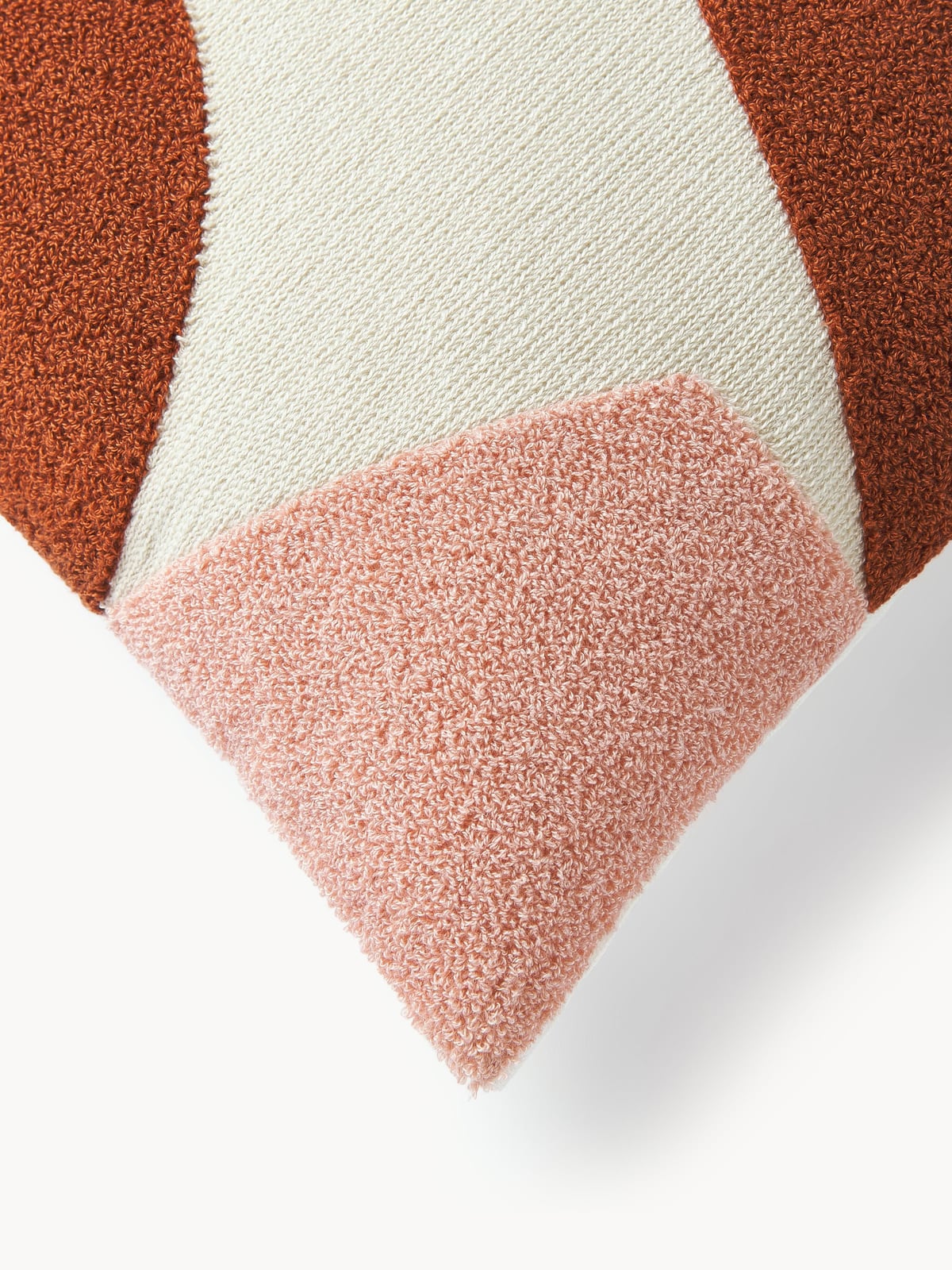 Merrow Cotton Cushion Cover with Abstract Decoration