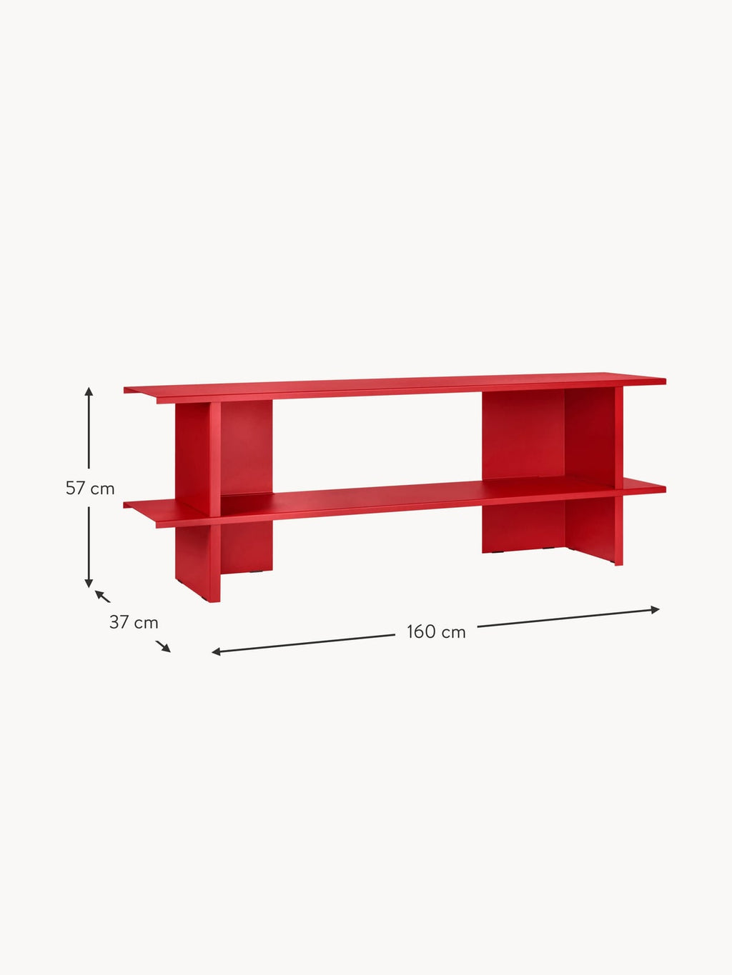 Merrow Low Shelving Unit