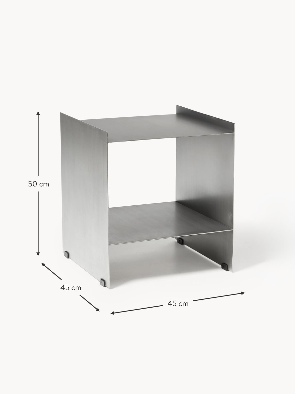 Merrow Metal Bedside Table