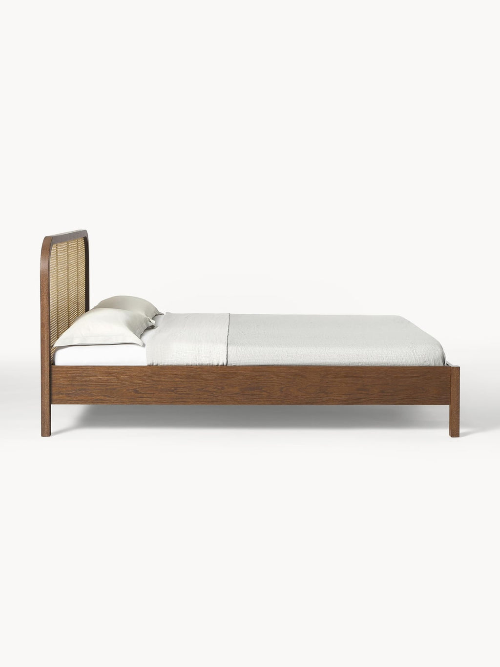 Milburn Wooden Bed with Viennese Braid Headboard