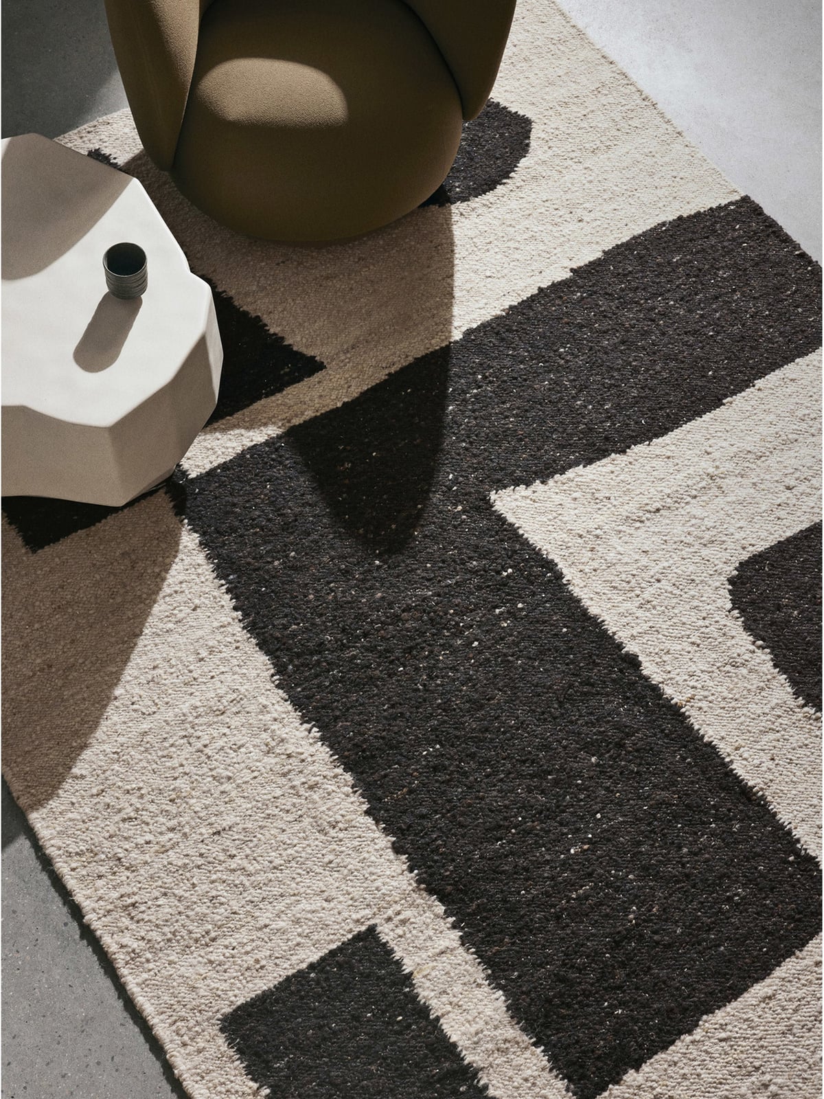 Mowbray Handwoven Wool Low-Pile Rug