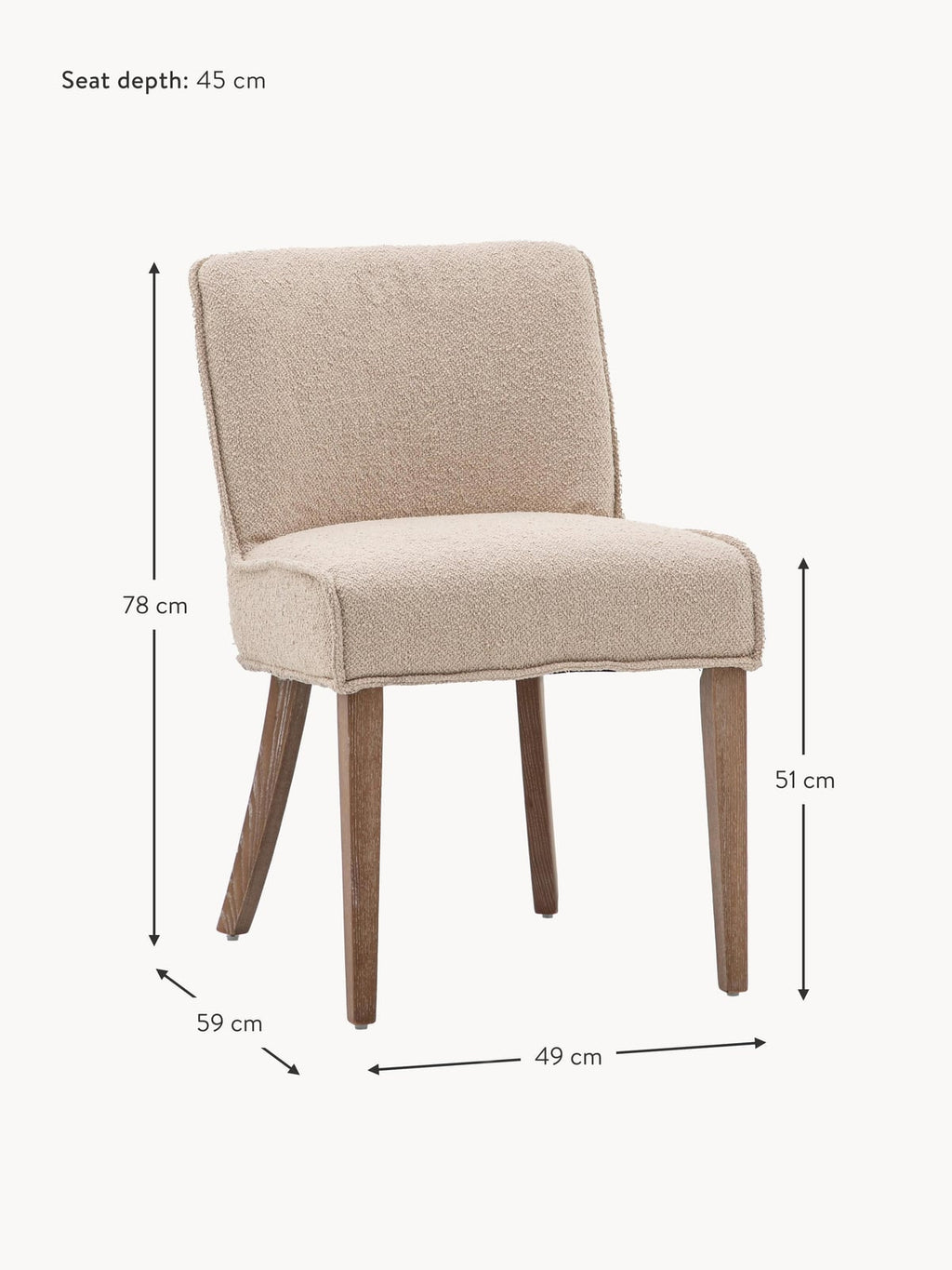 Mowbray Upholstered Dining Chairs, Set of 2