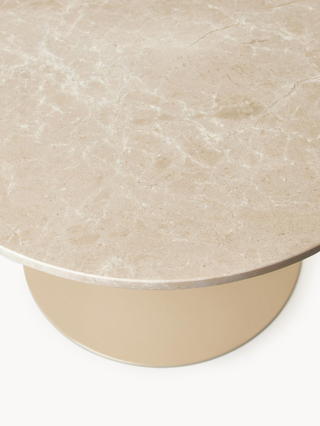 Naseby Oval Marble Dining Table, 120 x 90 cm