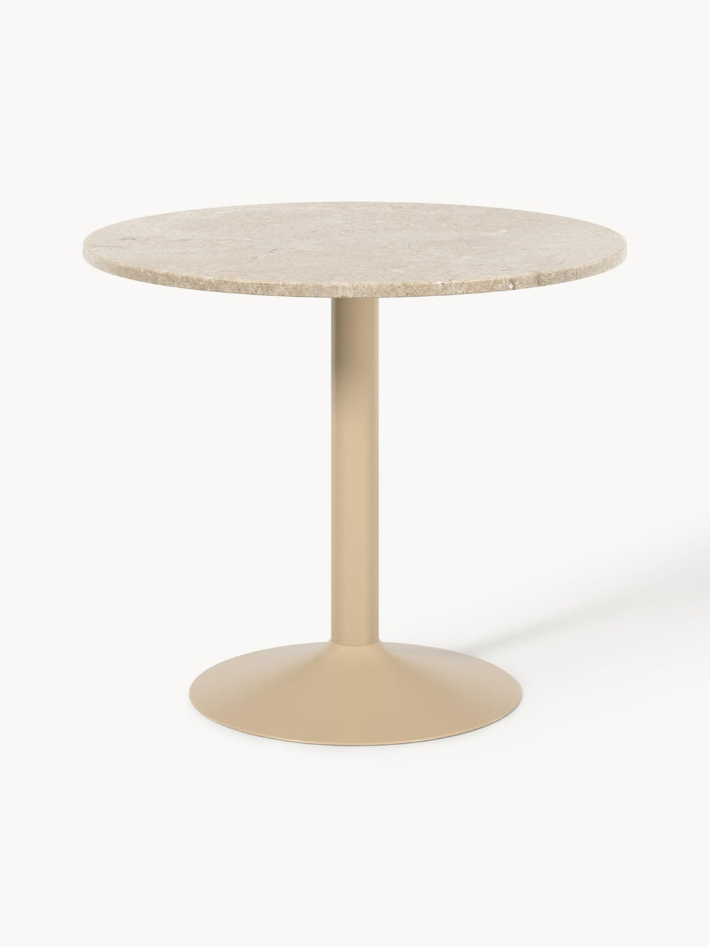 Naseby Round Marble Dining Table, Ø 90 cm
