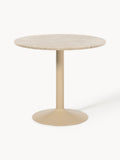 Naseby Round Marble Dining Table, Ø 90 cm