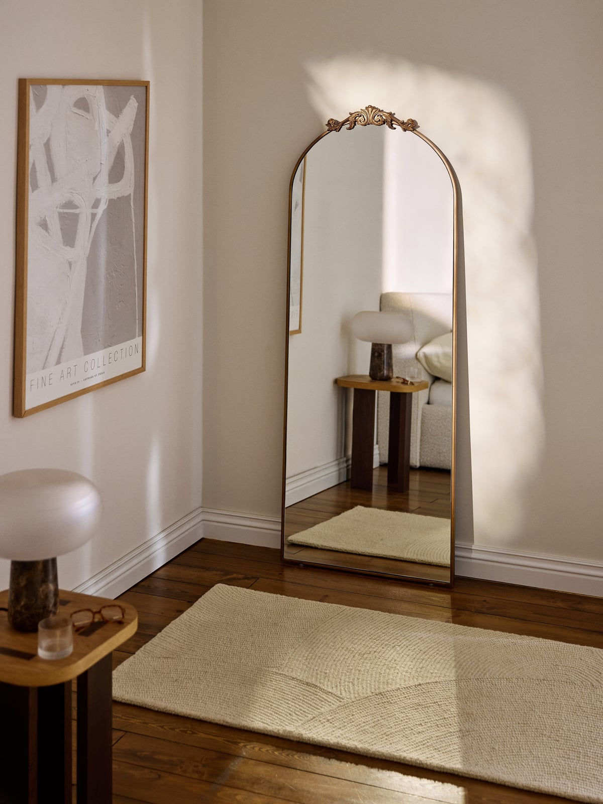 Netherby Full-Length Leaner Mirror Saida