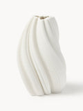 Newlyn 3D Printed Porcelain Vase, H 18 cm