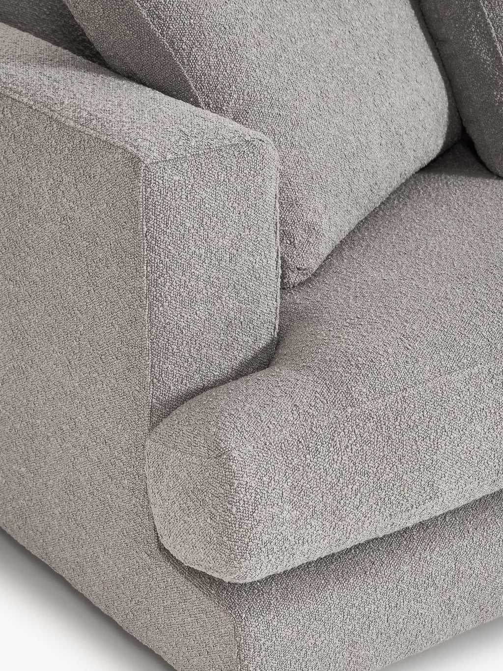Newlyn Bouclé Corner Sofa (4-seater)