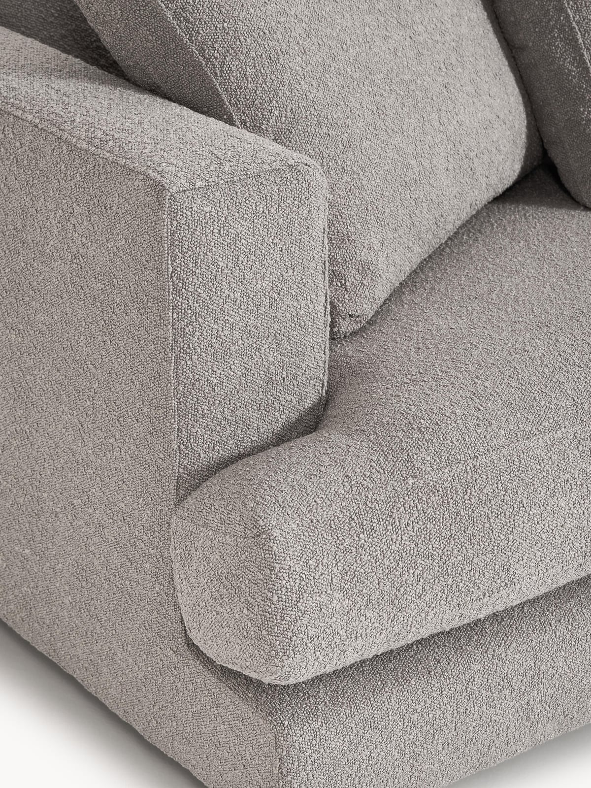 Newlyn Bouclé Corner Sofa (4-seater)