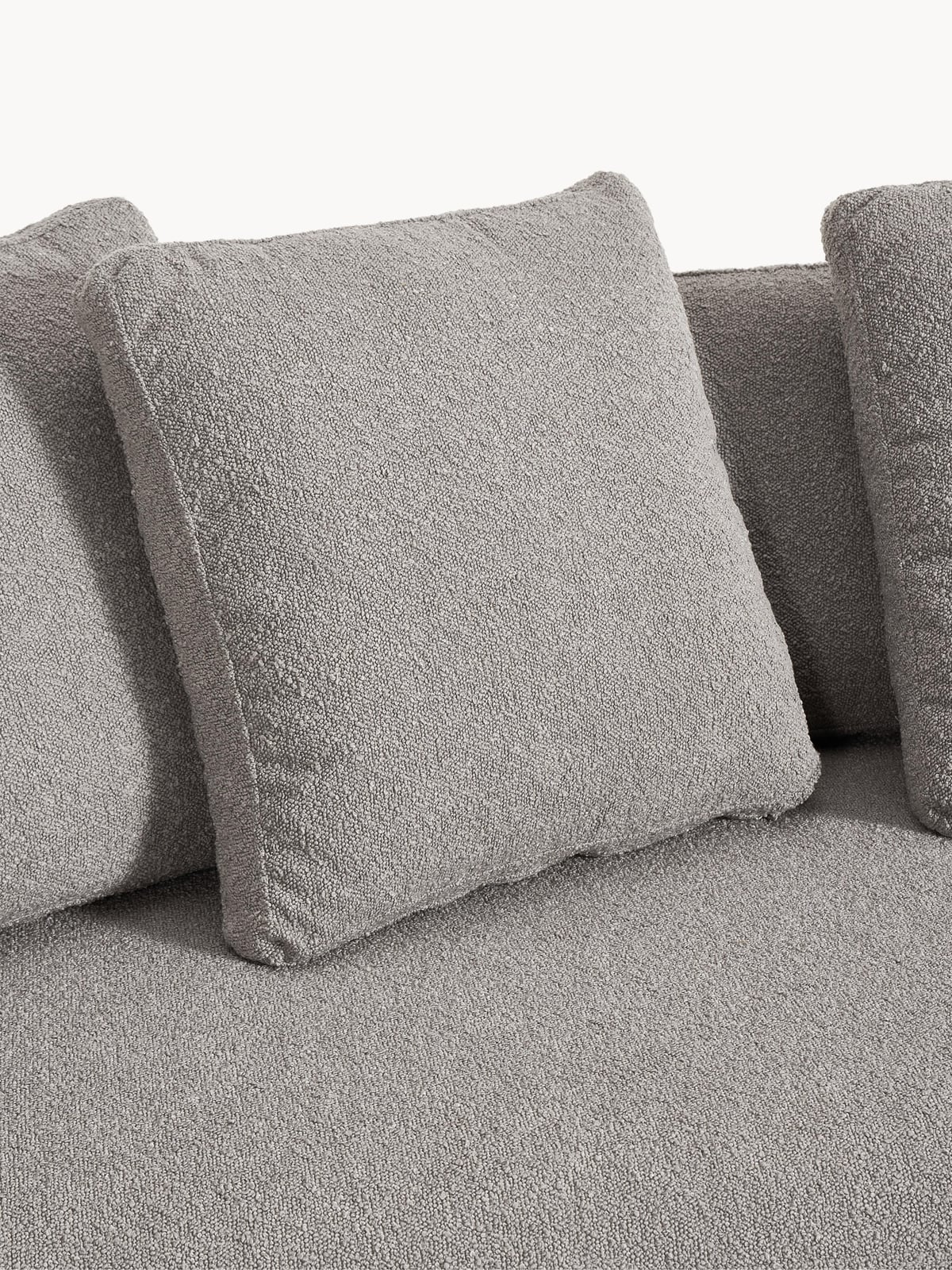 Newlyn Bouclé Corner Sofa (4-seater)