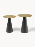 Newlyn Metal Side Tables, Set of 2