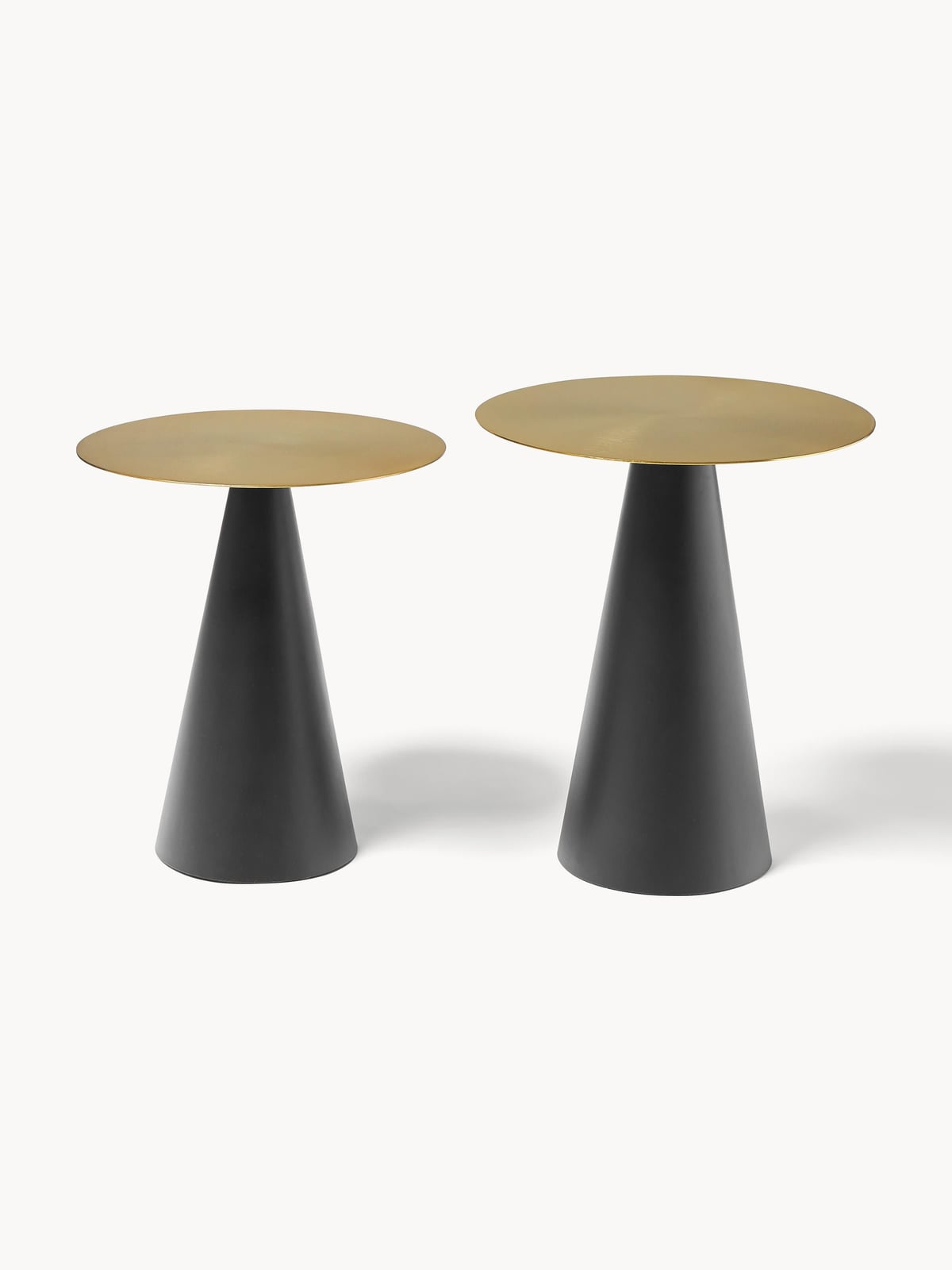 Newlyn Metal Side Tables, Set of 2