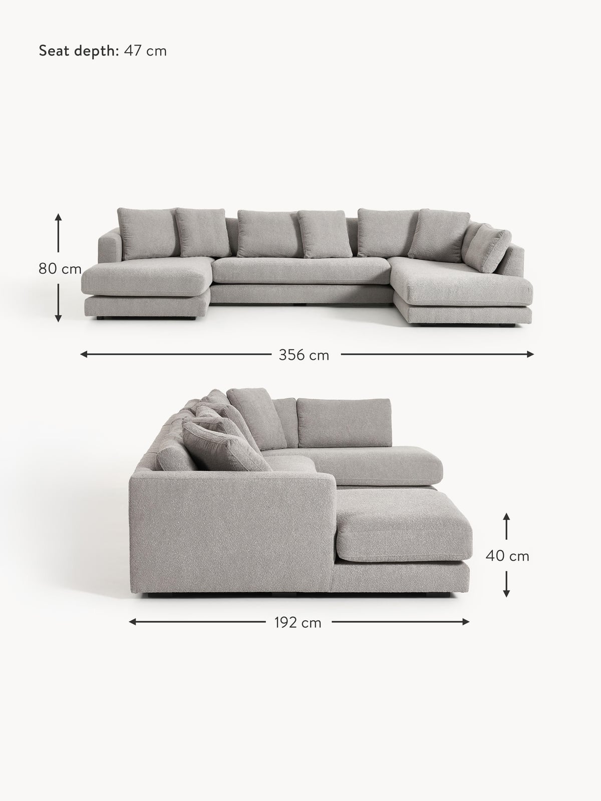 Newlyn XL Bouclé Sofa