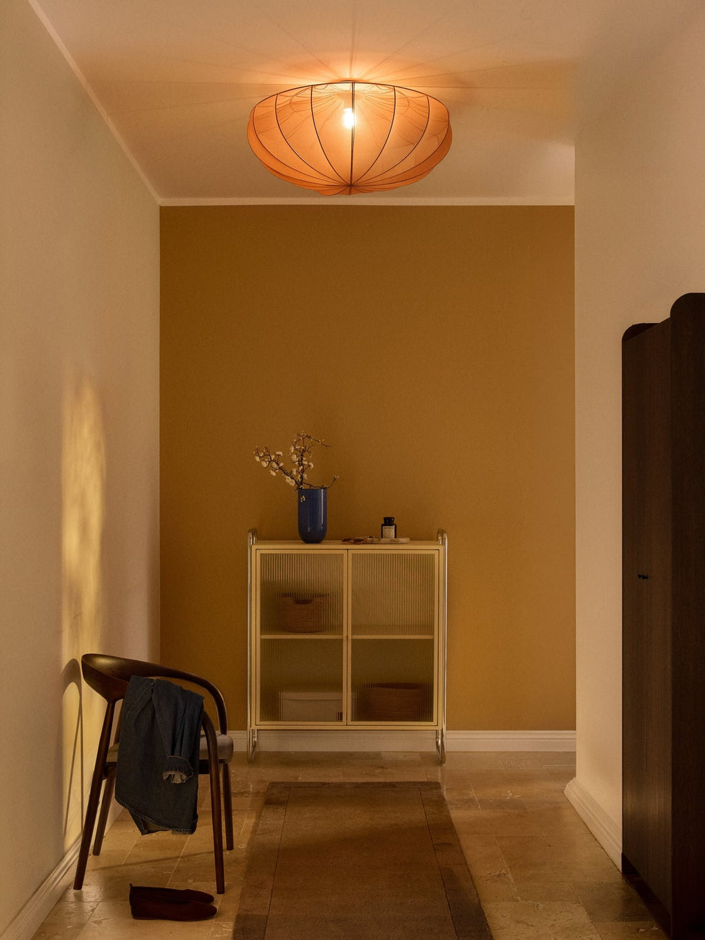 Nidderdale Large Mesh Ceiling Lamp