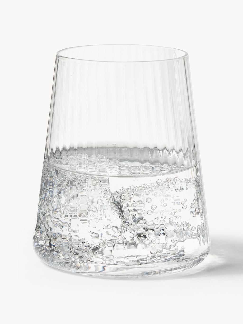 Norbury Handmade Tumblers with Groove Structure, Set of 4
