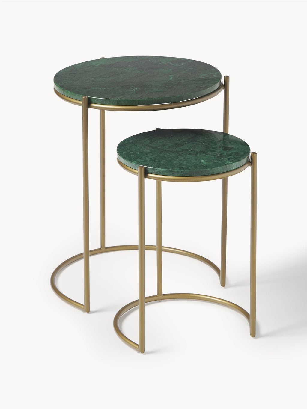 Norbury Marble Side Tables, Set of 2