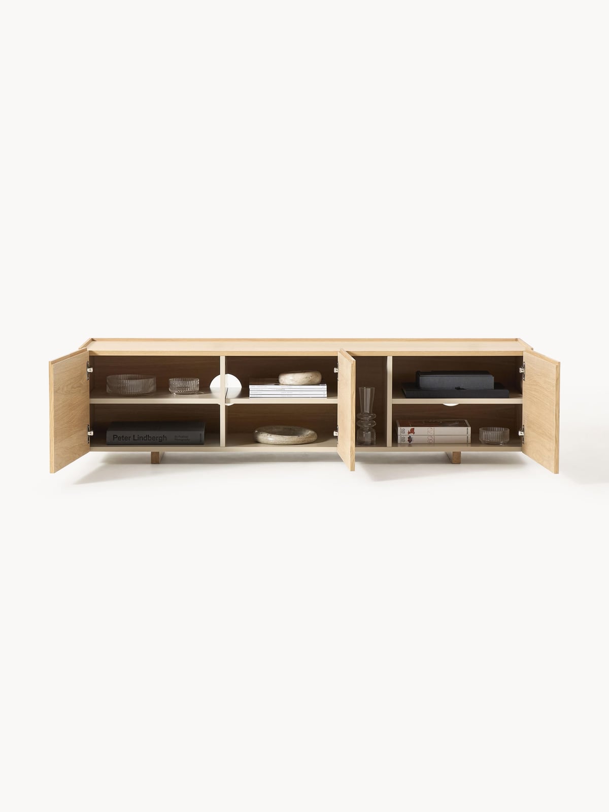 Norbury Wooden TV Stand, W 160 cm