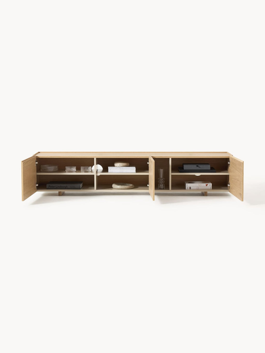 Norbury Wooden TV Stand, W 200 cm