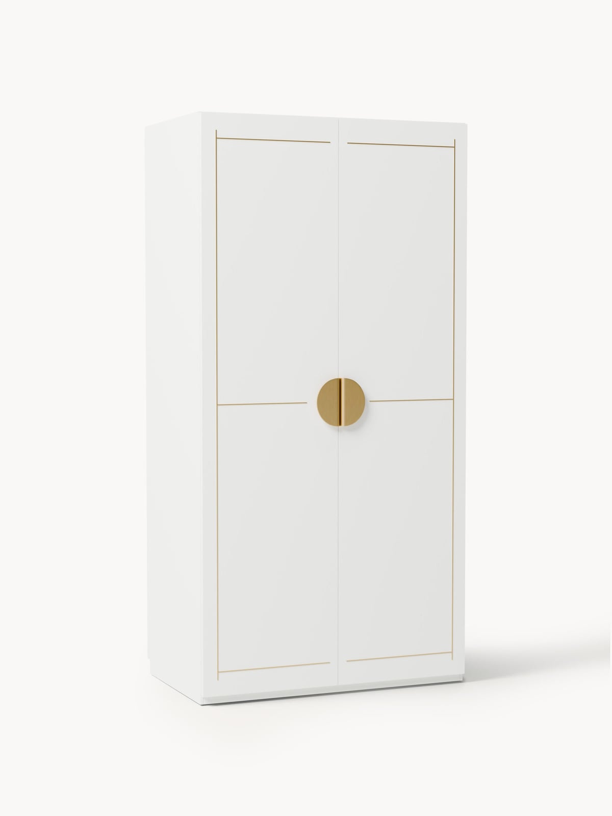 Norwood Modular Hinged Door Wardrobe, 100 cm Wide, in various sizes