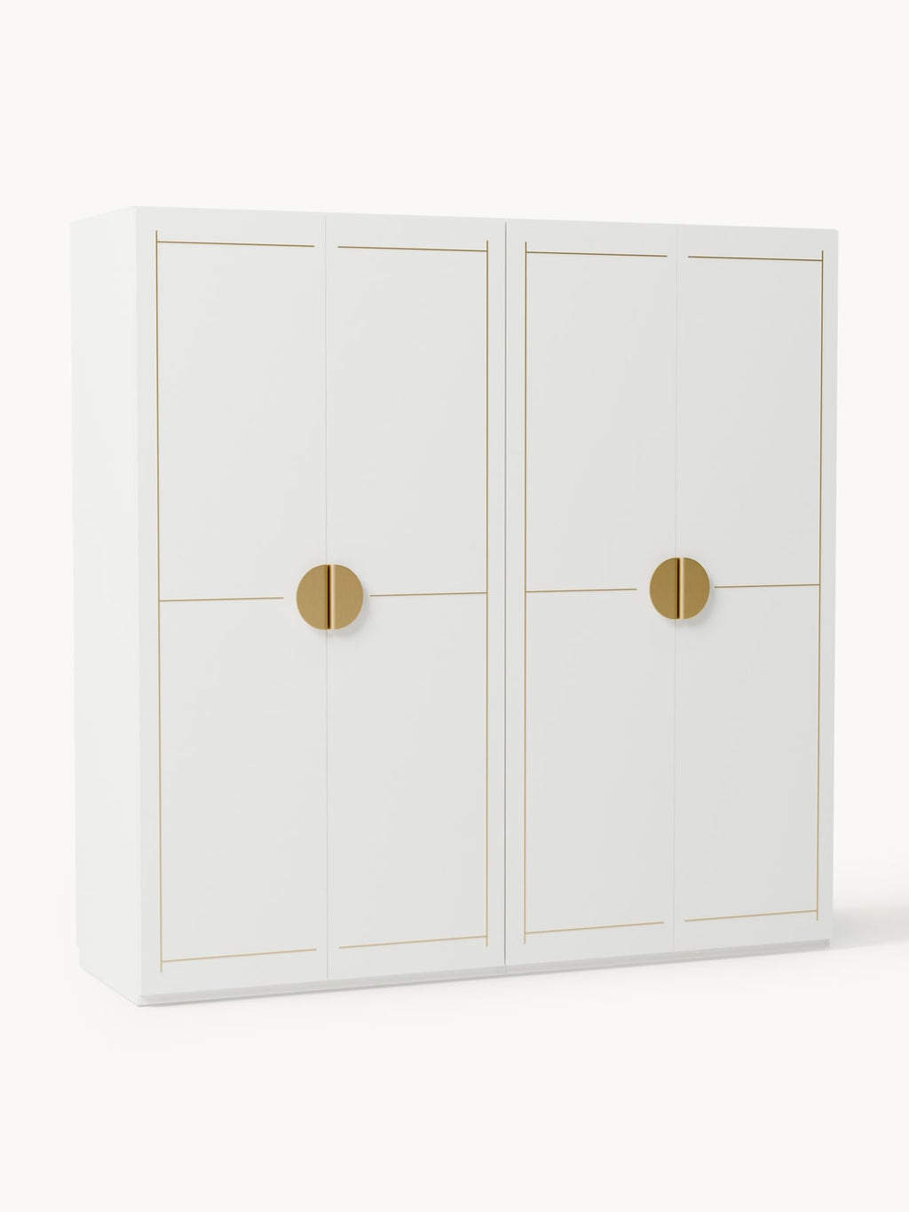 Norwood Modular Hinged Door Wardrobe, 200 cm Wide, in various sizes