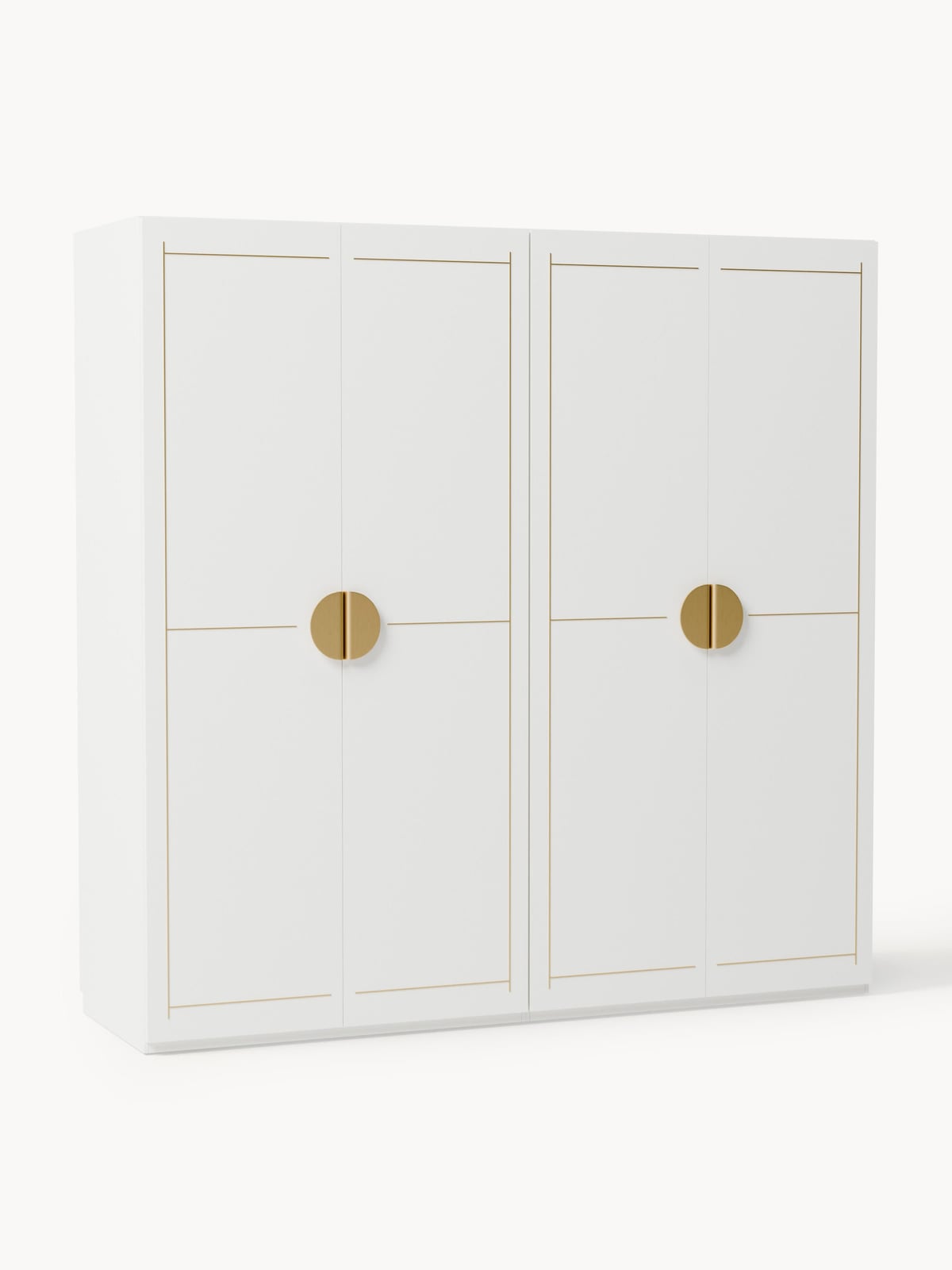 Norwood Modular Hinged Door Wardrobe, 200 cm Wide, in various sizes