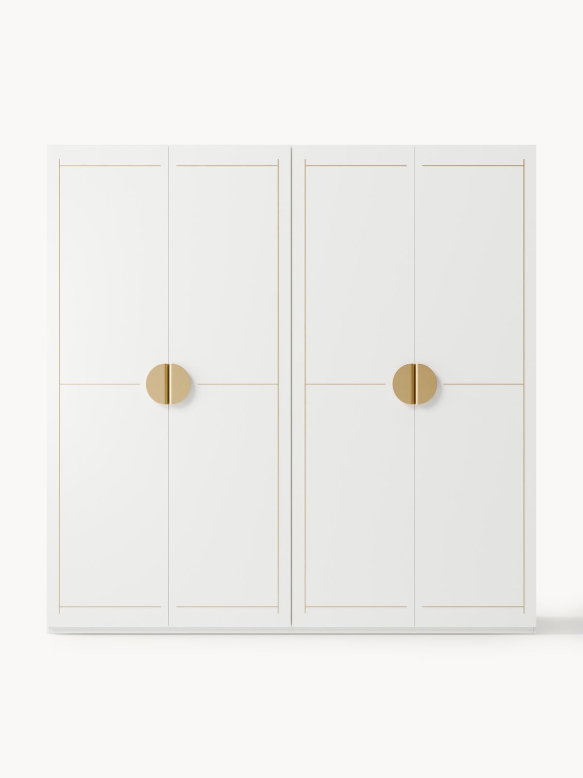 Norwood Modular Hinged Door Wardrobe, 200 cm Wide, in various sizes