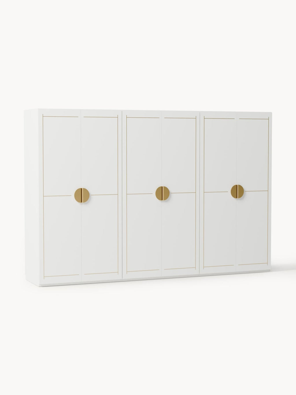 Norwood Modular Hinged Door Wardrobe, 300 cm Wide, in various sizes